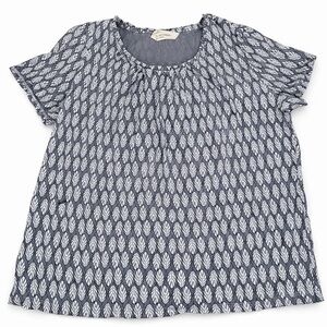 Seasalt Cornwall Grey Appletree T-Shirt US 10 Short Sleeve